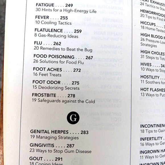 The Doctors Book of Home Remedies : Quick Fixes, 20th Edition Anniversary 2009 - Picture 13 of 16